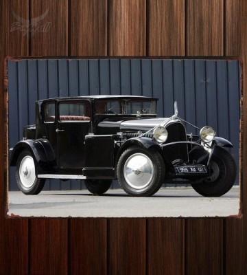 Металлическая табличка Voisin C14 Chartre